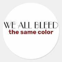 wir bluten alle die gleiche Farbe