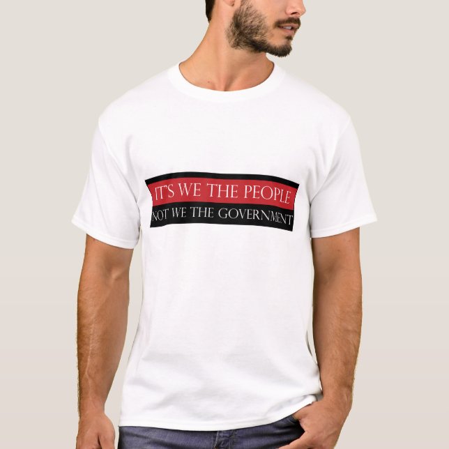 Wir das Leute-Shirt T-Shirt (Vorderseite)