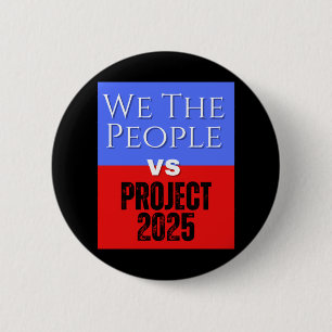 Wir, das People-VS-Projekt 2025, Rettete Demokrati Button