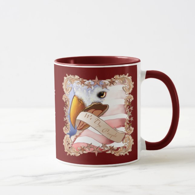 Wir das Volk Adler Tasse (Rechts)