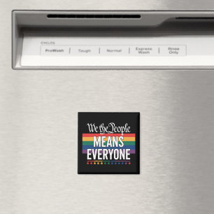 Wir das Volk bedeutet jeden US-Verfassung LGBT Magnet