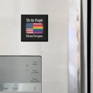 Wir das Volk bedeutet jeder USA LGBT Gleichheit Magnet
