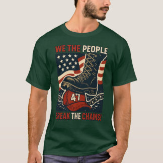 WIR DAS VOLK BRECHEN DIE KETTEN T-Shirt