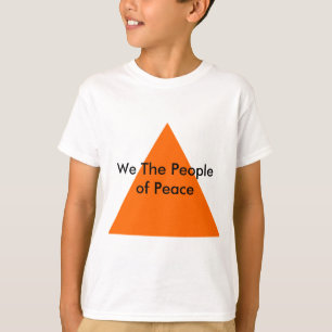 Wir, das Volk des Friedens, das MUSEUM Zazzle Gesc T-Shirt