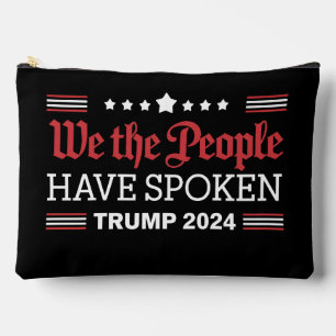 Wir das Volk haben gesprochen Trump 2024 Zubehörtasche