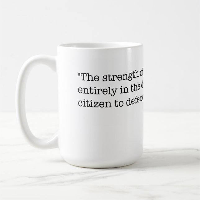 Wir Das Volk Kaffeetasse (Links)