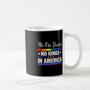 Wir das Volk keine Könige in Amerika Anti-Trump Lu Kaffeetasse