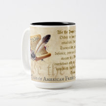 Wir, das Volk, Tasse 250-Jahr-Jubiläum von Amerika