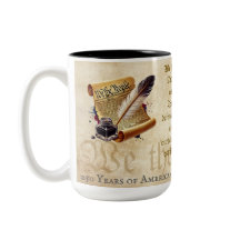 Wir, das Volk, Tasse 250-Jahr-Jubiläum von Amerika