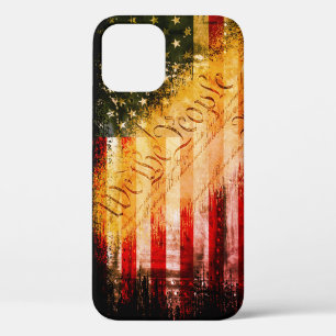 WIR DAS VOLK Vintage Retro Rock Amerikanische Flag Case-Mate iPhone Hülle