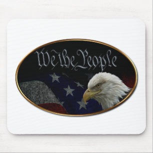 Wir, das Volkslogo Mousepad