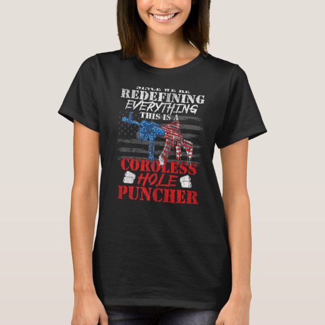 Wir definieren alles neu, was das ist ein schnurlo T-Shirt (Vorderseite)