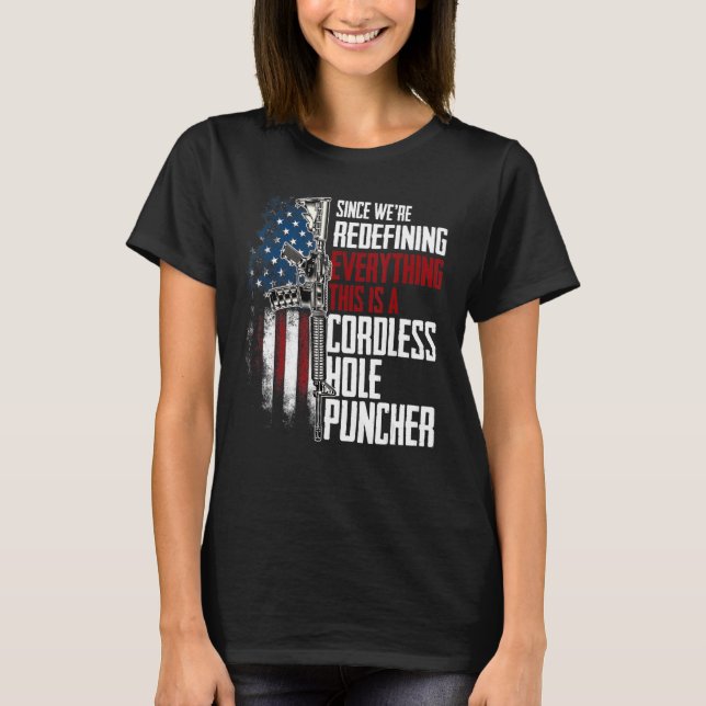 Wir definieren alles neu, was das ist ein schnurlo T-Shirt (Vorderseite)