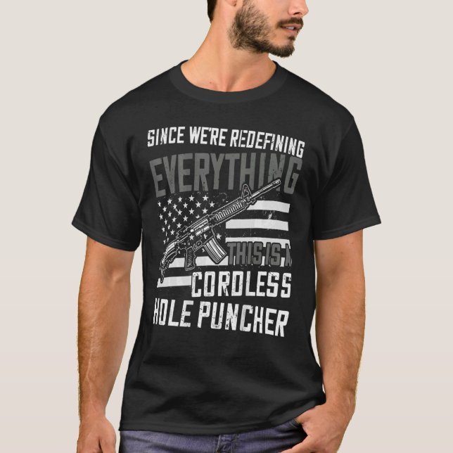 Wir definieren alles neu, was das ist ein schnurlo T-Shirt (Vorderseite)