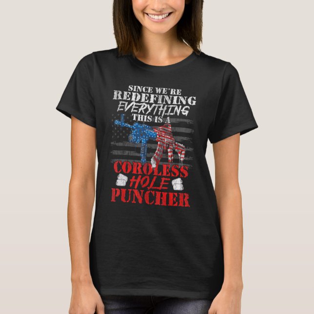 Wir definieren alles neu, was das ist ein schnurlo T-Shirt (Vorderseite)