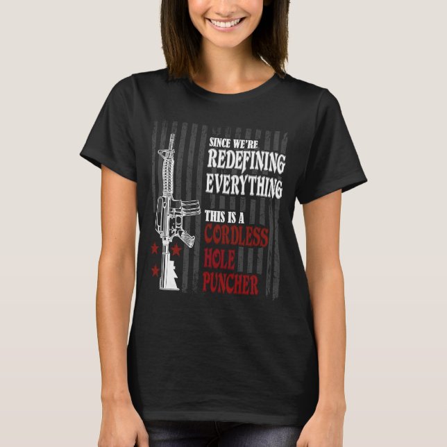 Wir definieren alles neu, was das ist ein schnurlo T-Shirt (Vorderseite)