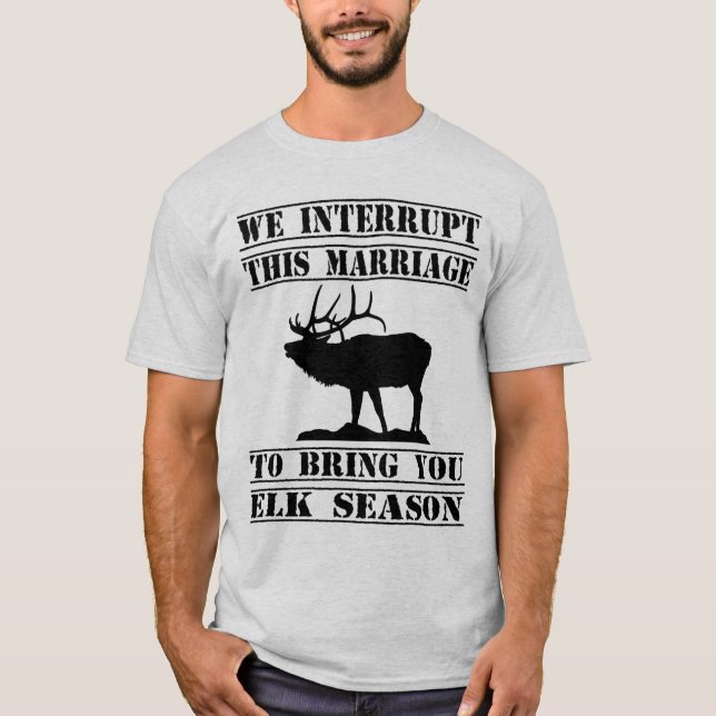 Wir der Männer unterbrechen dieses Heirat-T-Shirt T-Shirt (Vorderseite)