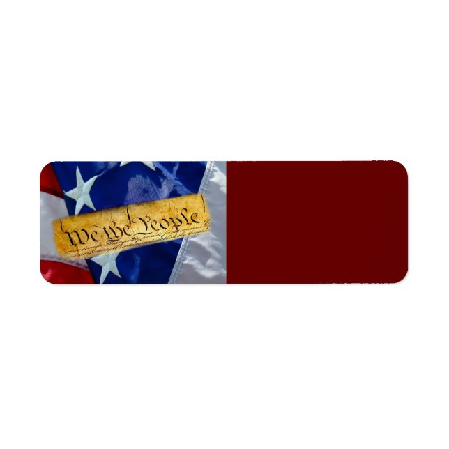 Wir, die amerikanische Flagge (Vorne)