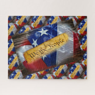 Wir, die amerikanische Flagge