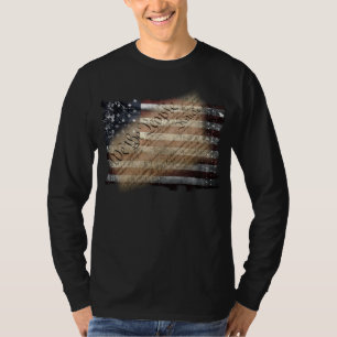 Wir, die amerikanische Flagge T-Shirt