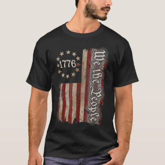 Wir, die amerikanische Volksgeschichte 1776 für Mä T-Shirt