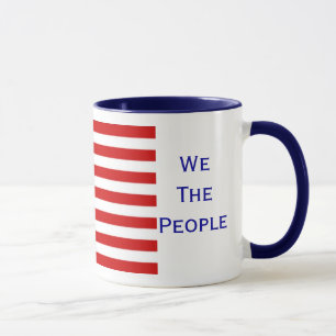 Wir die Leute-amerikanische Tasse