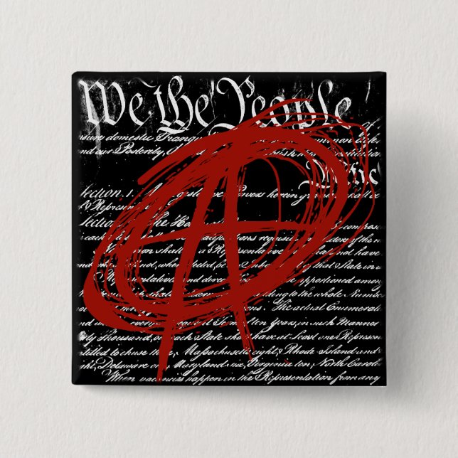 Wir die Leute: Anarchie Button (Vorderseite)