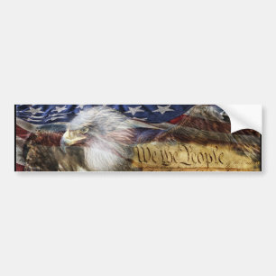 Wir die Leute Autoaufkleber