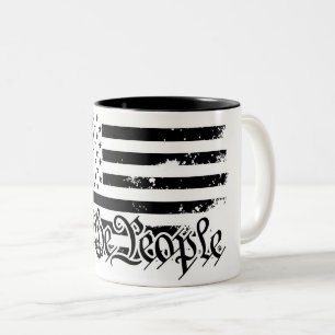 Wir, die Leute, die Kaffee-Tasse Zweifarbige Tasse