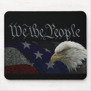 Wir, die Leute, die Patrioten Mousepad
