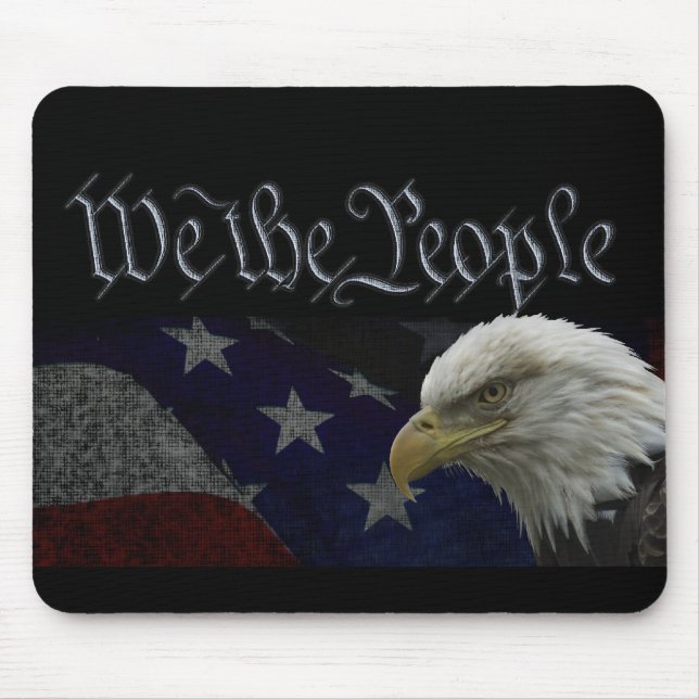 Wir, die Leute, die Patrioten Mousepad (Vorne)
