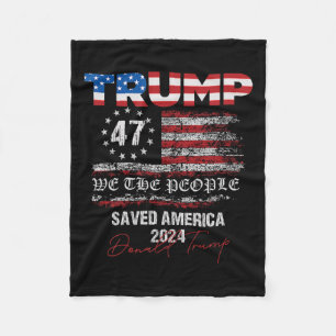 Wir, die Leute, die Trump Amerika 47 Präsident Ina Fleecedecke