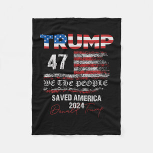Wir, die Leute, die Trump Amerika 47 Präsident Ina Fleecedecke