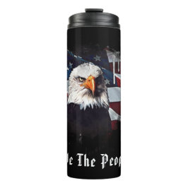 *~* Wir die Leute EAGLE Flaggenpatrone Patriotic A Thermosbecher