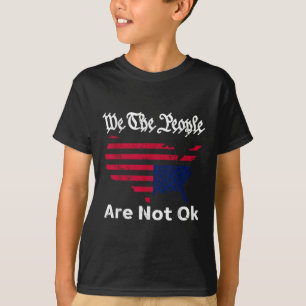 Wir, die Leute sind nicht in Ordnung, grunge nach T-Shirt