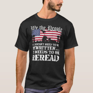 Wir, die Leute sind verärgert, es muss nicht neu s T-Shirt