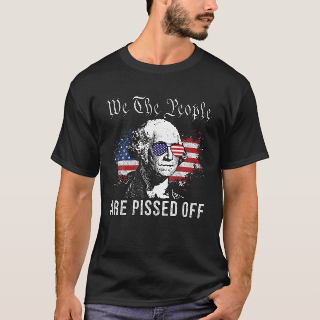 Wir, die Leute sind von George wasington 4. T-Shirt (Vorderseite)