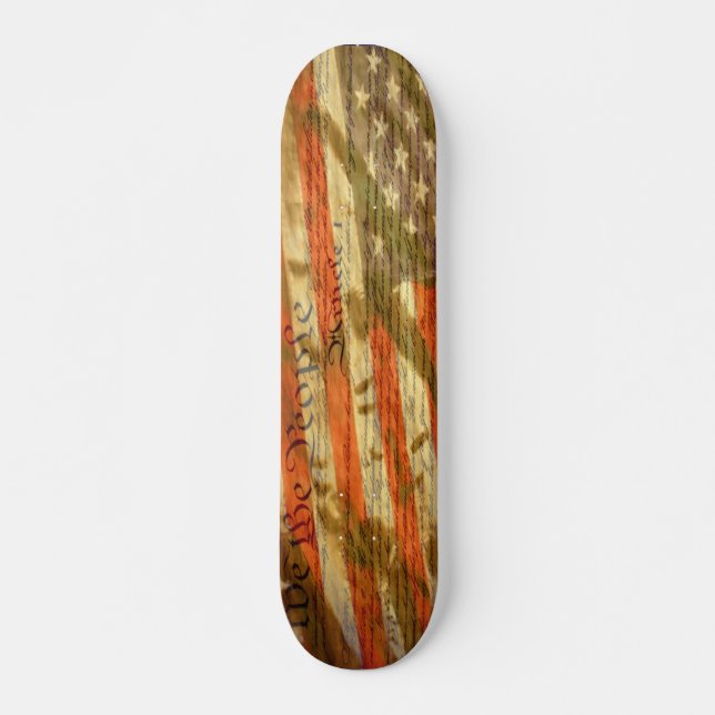 Wir die Leutekonstitutions-Skateplattform Skateboard (Vorne)