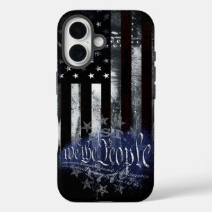 WIR DIE MENSCHEN 13 Sterne Industrielle amerikanis iPhone 16 Hülle