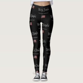 WIR, DIE MENSCHEN HABEN GENUG Leggings