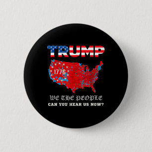 Wir, die Menschen haben gesprochen T-Shirt USA Wah Button