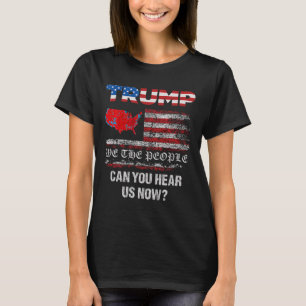 Wir, die Menschen haben Karte der Wahlen 2024 gesp T-Shirt