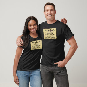 Wir, die Menschen in der US-Verfassung - Freiheits T-Shirt