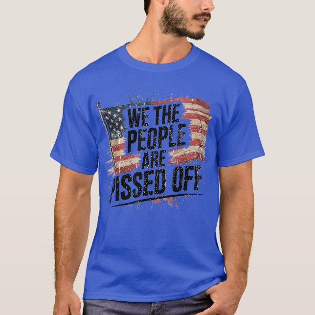 WIR, DIE MENSCHEN SIND AUSGESCHLOSSEN T-Shirt (Vorderseite)