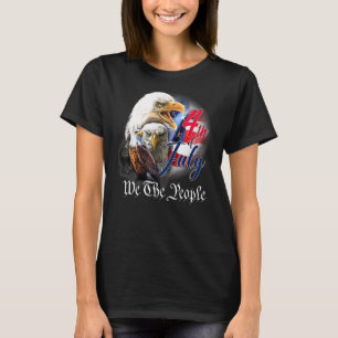 Wir, die Menschen USA Freiheit Eagle American Patr T-Shirt