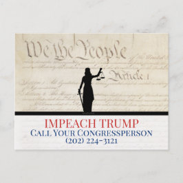 Wir, die Volkskongresspartei, die Trump-Lady-Justi Postkarte
