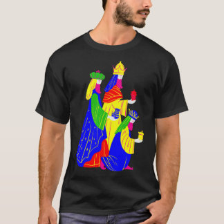 Wir drei Könige 3 Weiße Männer Weihnachtskrippe Ch T-Shirt