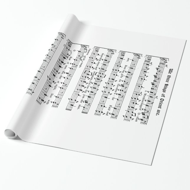 Wir drei Könige Packpapier (Ungerollt)