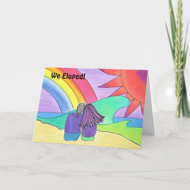 Wir Eloped! Ankündigung (Vorderseite)