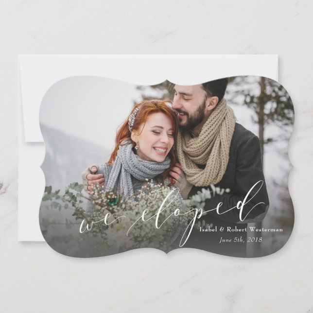 WIR ELOPIERT (MARMOR BACKER) ANKÜNDIGUNG (Vorderseite)